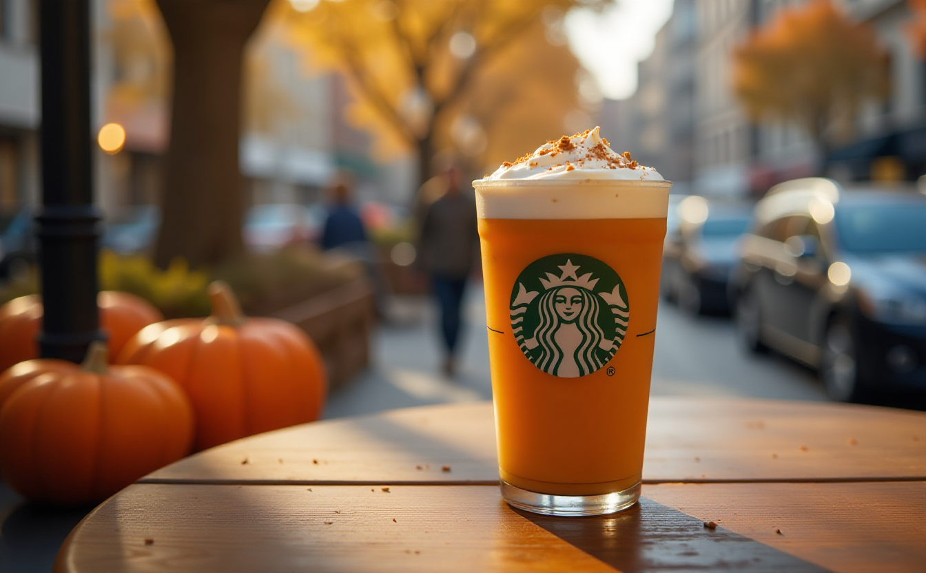 Pumpkin Cold Brew StarBucks